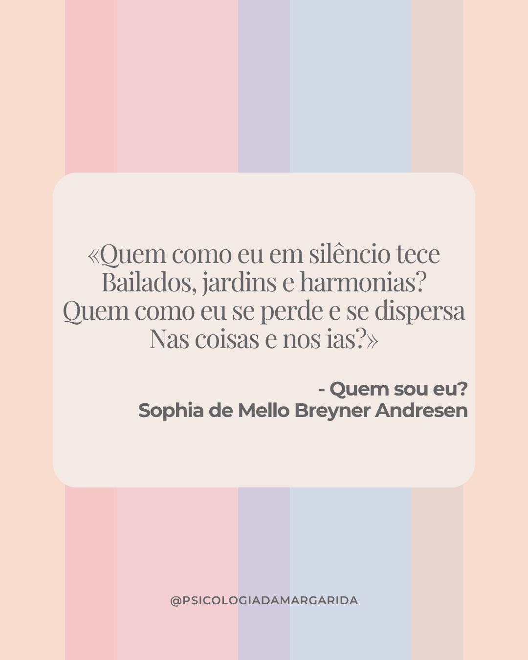 Quem sou eu?